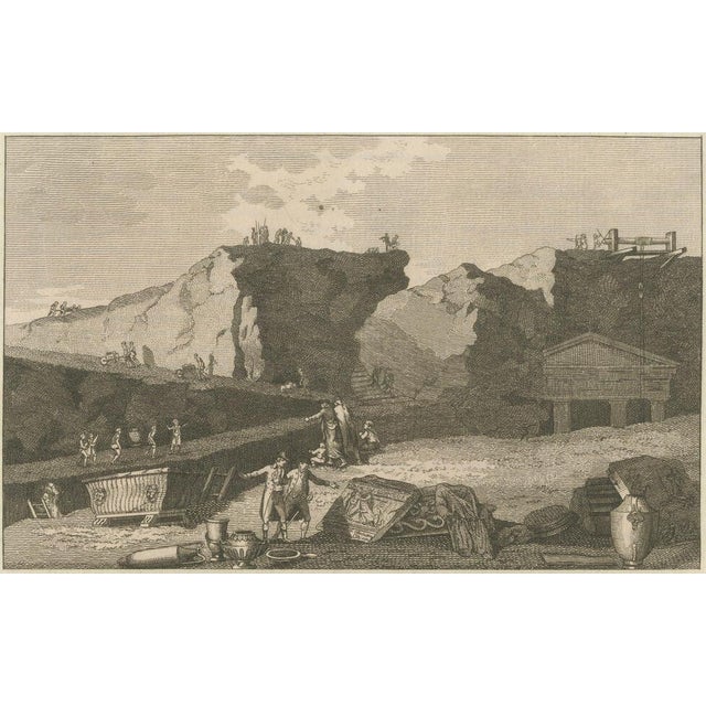 Bertuch, an Ancient Theatre and Archaeological Excavation, 1800, Engraving For Sale - Image 6 of 9