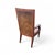 Vintage English Leather and Mahogany Armchair, 1920s For Sale - Image 13 of 18