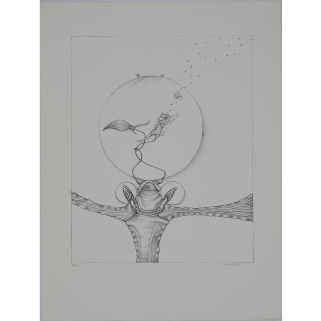 Gochka Charewicz, La bulle, Lithograph For Sale - Image 9 of 9