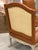 19th Century Pair of Louis XV Bergere Chairs Upholstered in Beige Leather For Sale - Image 11 of 18