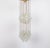 Delicate, rare chandelier with crystal glass and gilded brass parts made by palwa, sciolari design germany, 1970s....