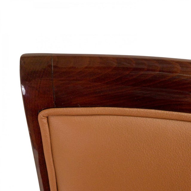 Art Deco Dining Table Chairs, Set of 6 For Sale - Image 10 of 11