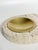 Travertine and Brass Ashtray, France, 1960s For Sale - Image 9 of 14