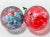 Modern Vintage Hand Blown Glass Christmas Ornaments – Artisan Swirl Design, Set of 2 For Sale - Image 3 of 5