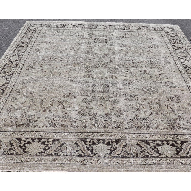 Measures: 10'1 x 13'5 Antique Persian Sultanabad Rug with Timeless Medallion Design 10'1 x 13'5. Keivan Woven Arts/...