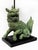 1940s Chinoiserie Celadon Porcelain Foo Dog Lamp, Custom Shade Offered for sale is an early 20th century porcelain foo dog...