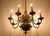 Gray Antique 19th Century Dutch Bronze Chandelier with Eight Arms For Sale - Image 8 of 9