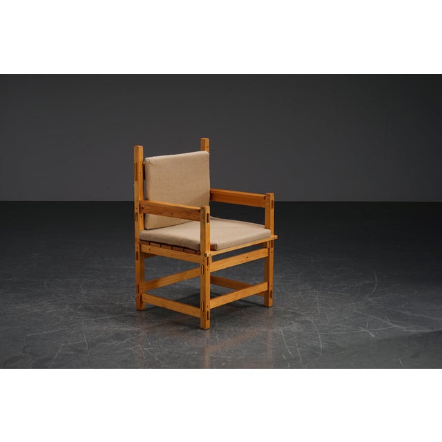 Architectural Armchair by Georg Küttlinger, 1960s For Sale - Image 18 of 18