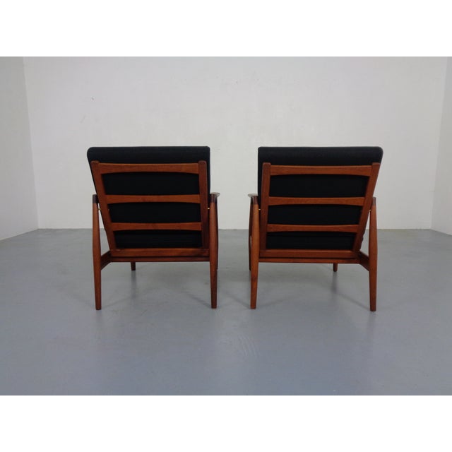 Goldfeder Teak Armchairs from Carl Straub, Germany, 1950s, Set of 2 For Sale - Image 9 of 18