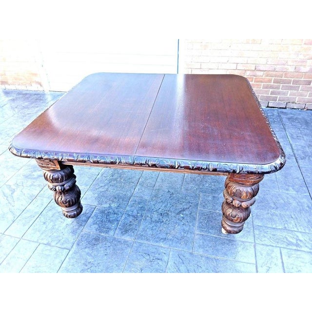 Antique 19th Century Victorian Two-Leaf Extending Dining Table For Sale - Image 10 of 11