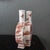 Porcelain Double Moon Flask Vase With Red Hand Painted Country Scene For Sale - Image 13 of 18