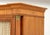 Empire Style Cherrywood Bookcase Cabinet For Sale - Image 4 of 9