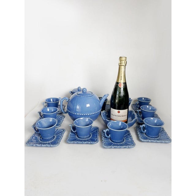 Vintage French Tea Set, 1970, Set of 23 For Sale - Image 3 of 17