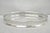 Vintage William Adams WA Italy Silver Plated Oval Raised Gallery Bar Serving Tray with Scroll Work Design Center. Circa...