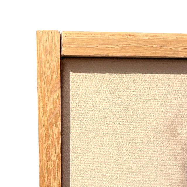 An original large-scale triptych painting by Los Angeles-based artist Jason Trotter, titled "Formation Triptych,", created...