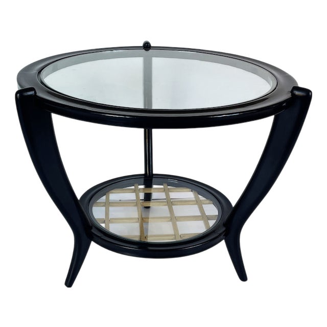 Round Coffee Table by Paolo Buffa, 1950s For Sale