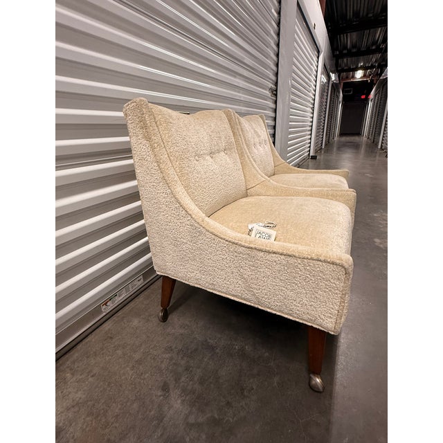 Wood Pair of Slipper Lounge Chairs Mid-Century Modern For Sale - Image 7 of 12