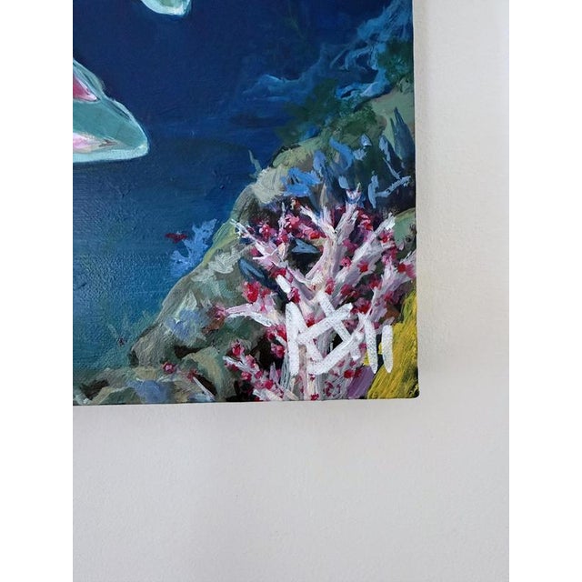 Sofía Cristina Jiménez, Tropical Fish in Coral Reef, Acrylic Painting, 2026 For Sale - Image 9 of 14