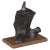 Bronze Vintage Bronze Abstract Sculpture after Henry Moore Mounted on Granite Plinth For Sale - Image 8 of 8