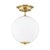 Designed by Mark D. Sikes for Hudson Valley Lighting Width/Diameter: 10.00" Height: 13.75" Backplate/Canopy/Base: 6.25"...