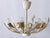 Metal 8-Flamed Pendant Lamp from Vereinigte Werkstätten, 1950s For Sale - Image 7 of 18