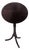 19th C. English Mahogany Tilt-Top Table With Tripod Pedestal Base For Sale