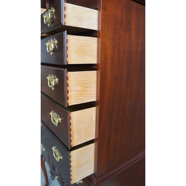 Queen Anne Councill Craftsman Queen Anne Highboy For Sale - Image 3 of 5