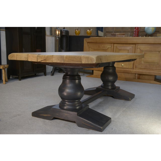 Monastery Table in Oak Dovetail, Early 20th Century For Sale - Image 5 of 12