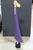 1980s "Woman in Purple" Figurative Surrealist Wood Sculpture by JW Eaton For Sale - Image 11 of 11