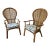 1960s Tropical Accent Chairs - Set of 2 For Sale