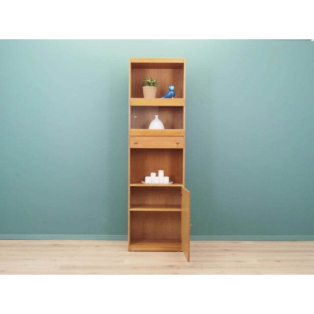 Vintage Danish Ash Bookcase from Skovby, 1970s For Sale - Image 3 of 16