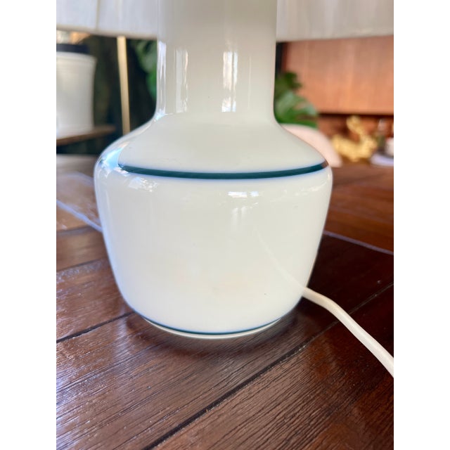 Mid-century classic of Danish design from the 1960s. with this porcelain table lamp you are purchasing a highlight of the...