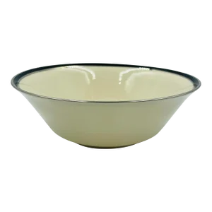 Vintage Discontinued Lenox "Black Royale - Platinum" Pattern Large Serving Bowl