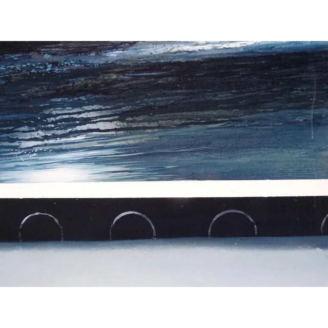 Rihards Delvers, The Bridge, 2011, Oil on Canvas For Sale - Image 4 of 6