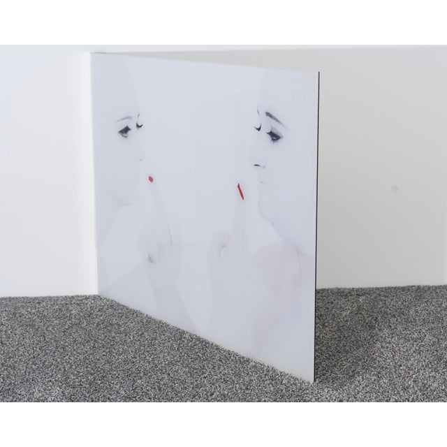 "Devotion in Red", 2002, Original Artwork by Spanish Artist Begoña Montalbán 3/3, Photograph on Aluminum, 23.5 X 29.5 Inches. For Sale - Image 4 of 5