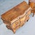 French Provincial 1950s English Style Carved Wood Bombe Chests Set of Two For Sale - Image 3 of 17