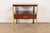 Paul McCobb for Calvin Furniture Linear Group Walnut Two-Tier Nightstand, Newly Refinished For Sale - Image 14 of 14