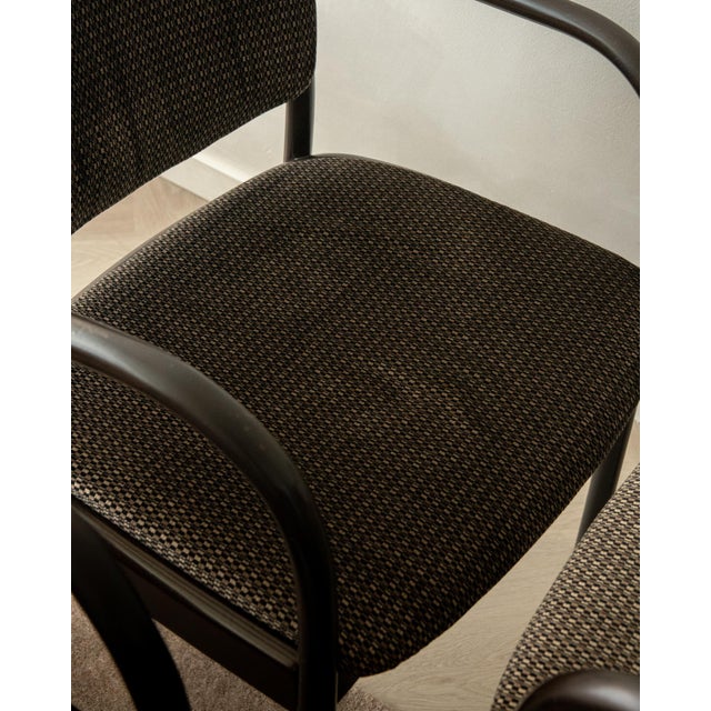 Vintage 235 F Bentwood Dining Chairs by Hartmut Lohmeyer for Thonet, 1980s, Set of 4 For Sale - Image 18 of 18