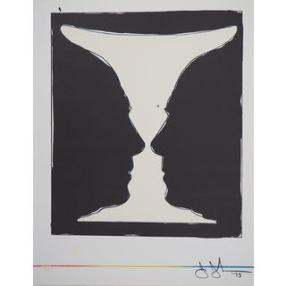 Jasper Johns, Coupe aux deux Picasso, Lithograph For Sale
