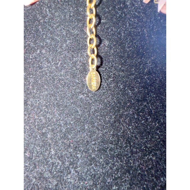 Jose Maria Barrera Necklace Stone Turquoise Crystal Resin Beaded Collar Bib For Sale In Los Angeles - Image 6 of 9