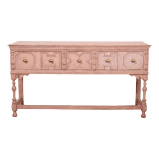 English Painted Dresser Base, 1890s For Sale