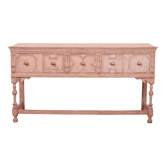 English Painted Dresser Base, 1890s For Sale