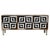 Three-Door Sideboard with Optical Glass Covering from Justfurnituress SRL For Sale - Image 4 of 4