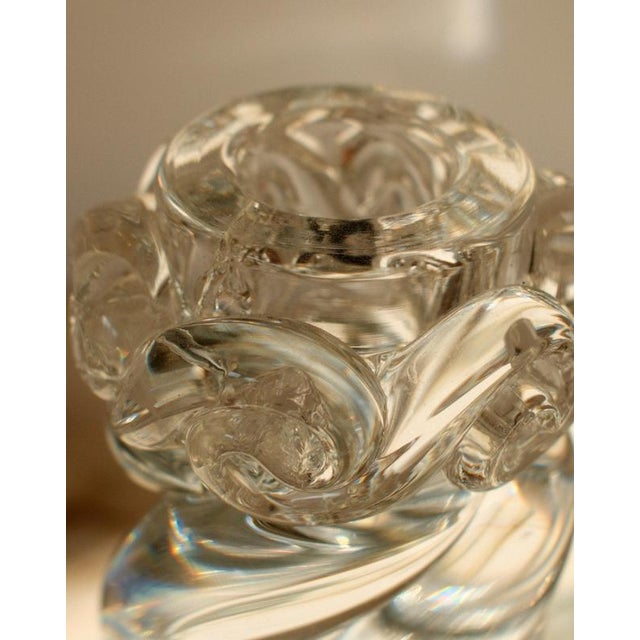 Aladin Crystal Candlestick from Baccarat For Sale - Image 3 of 5