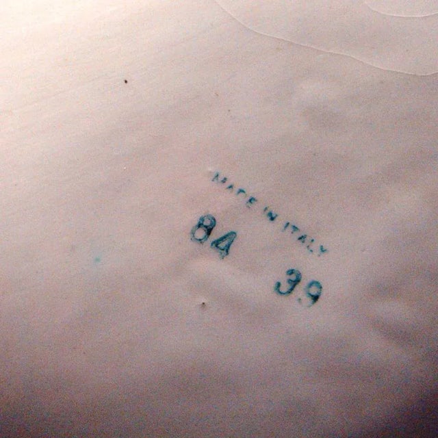 Vintage Ceramic Plates Set by Cesare Sartori for Sica, 1960s, Set of 7 For Sale - Image 6 of 7