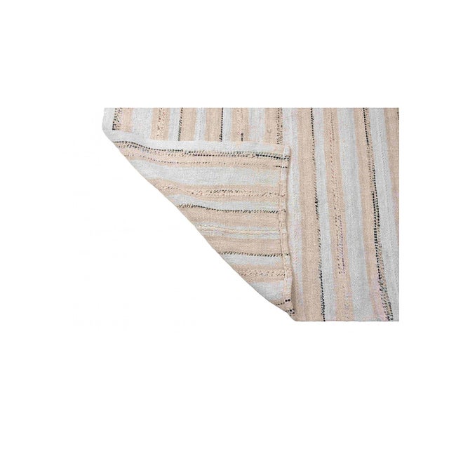 1960s Decorative Vintage Turkish Hemp Rug - 4`9" X 6`2" For Sale - Image 5 of 6