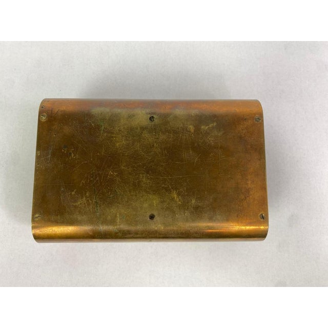 Gold Cigarette Box attributed to Carl Auböck, 1950s For Sale - Image 8 of 9