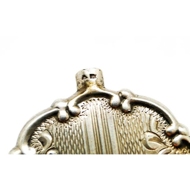 German Art Deco Silver Perfume Bottle, 1920s For Sale - Image 3 of 7