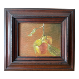 Still Life by Carolyn Whitaker Titled “Etta Teal’s Apples” Port Clyde Maine
