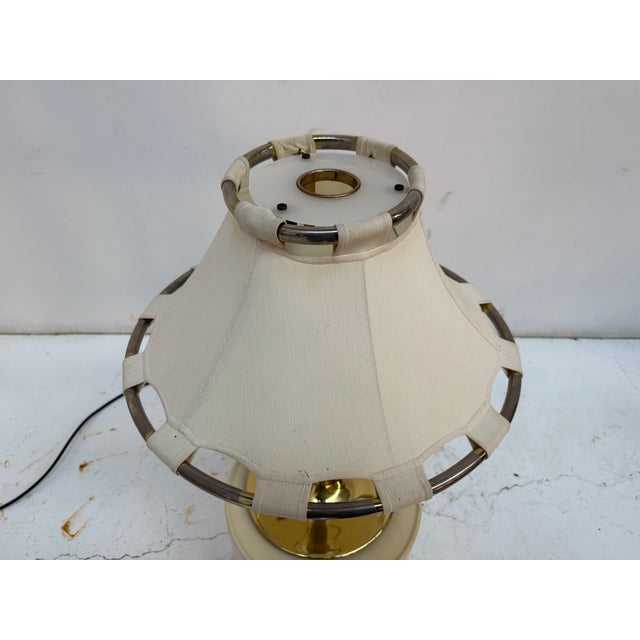 Metal Brass Table Lamp by Anna Ehrner for Ateljé Lyktan, 1970s For Sale - Image 7 of 9